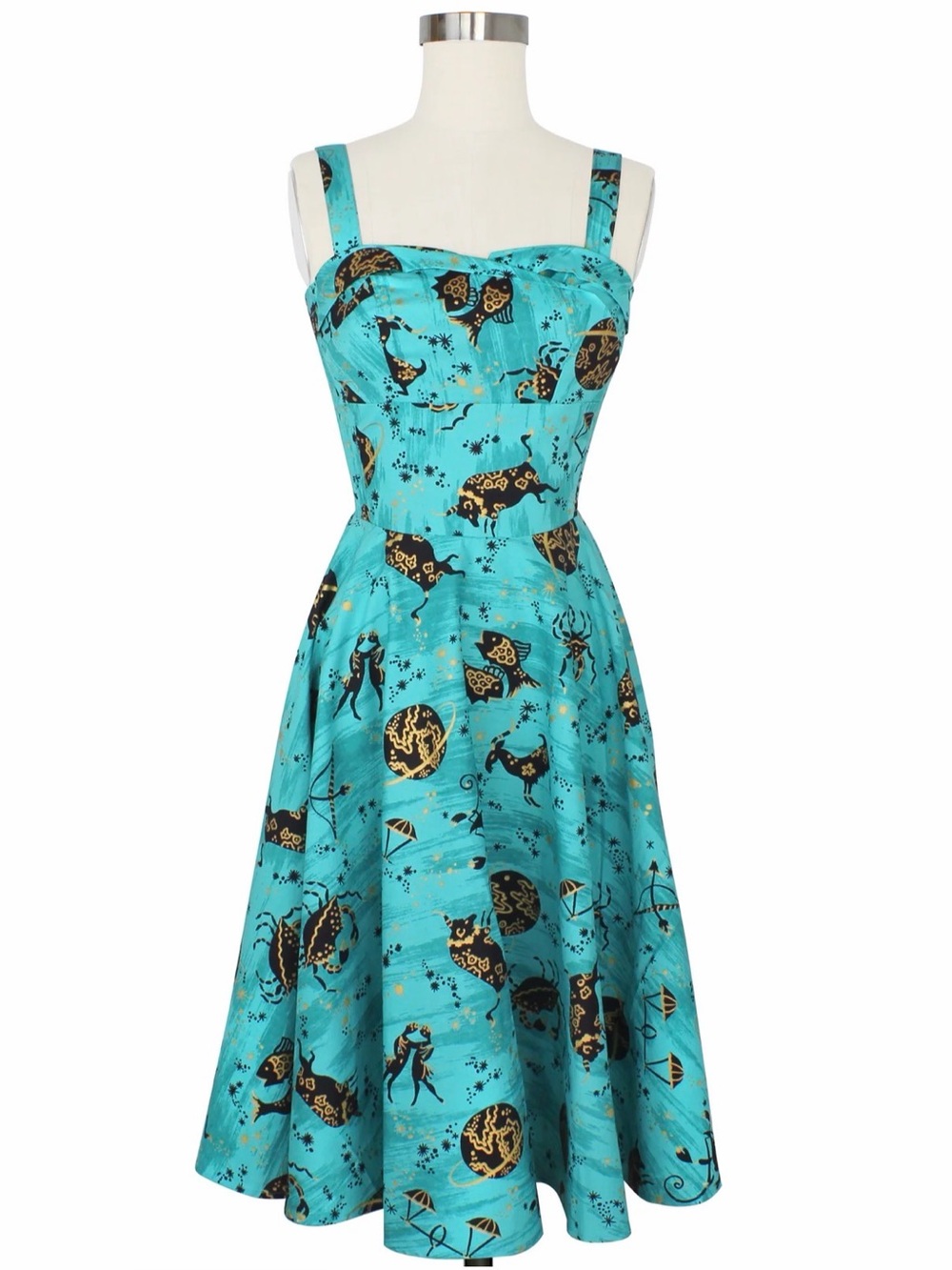 TRIXIE DRESS - ASTROLOGY - Picture 1 of 5